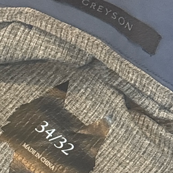 Greyson Men’s 34x32 Blue Performance Golf Pants Stretch Lightweight Trousers - Picture 6 of 6